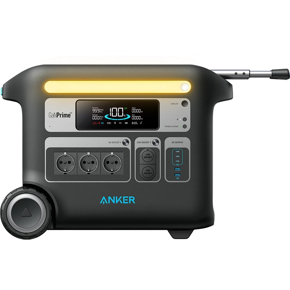 Зарядна станція Anker 767 PowerHouse - 2048Wh 2400W