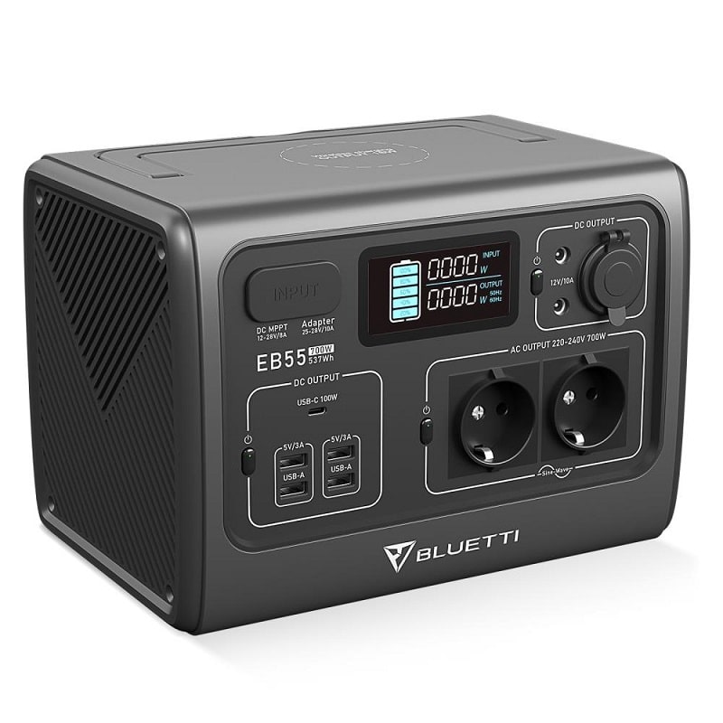 Зарядная станция BLUETTI EB55 Portable Power Station 700W 537Wh (PB930340)