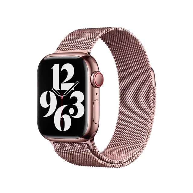 Ремінець Apple watch Milanese Loop Metal 42mm Rose Gold