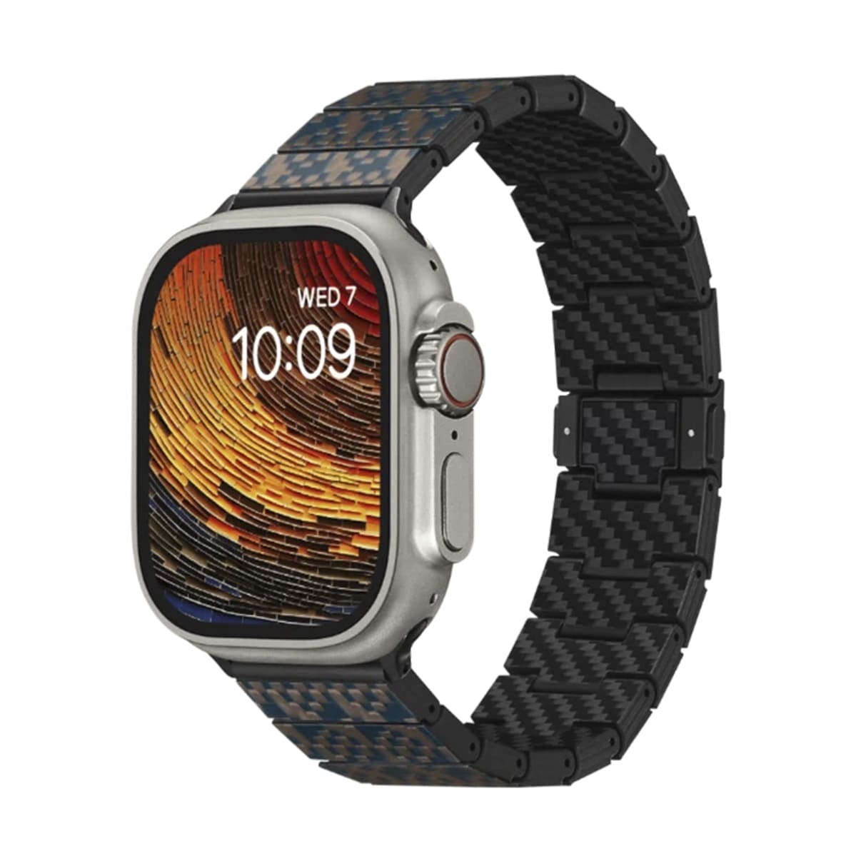 Ремешок Pitaka Chroma Carbon Band Dreamland Stairs for Apple Watch 49/45/44mm (AWB2302)