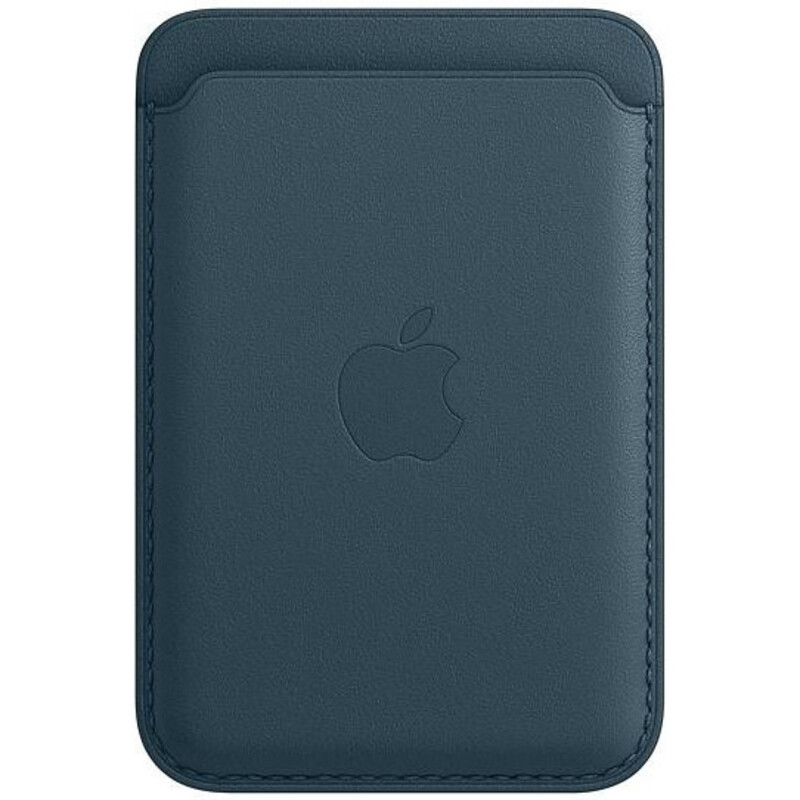 Apple Iphone Leather Wallet with MagSafe (Baltic Blue)