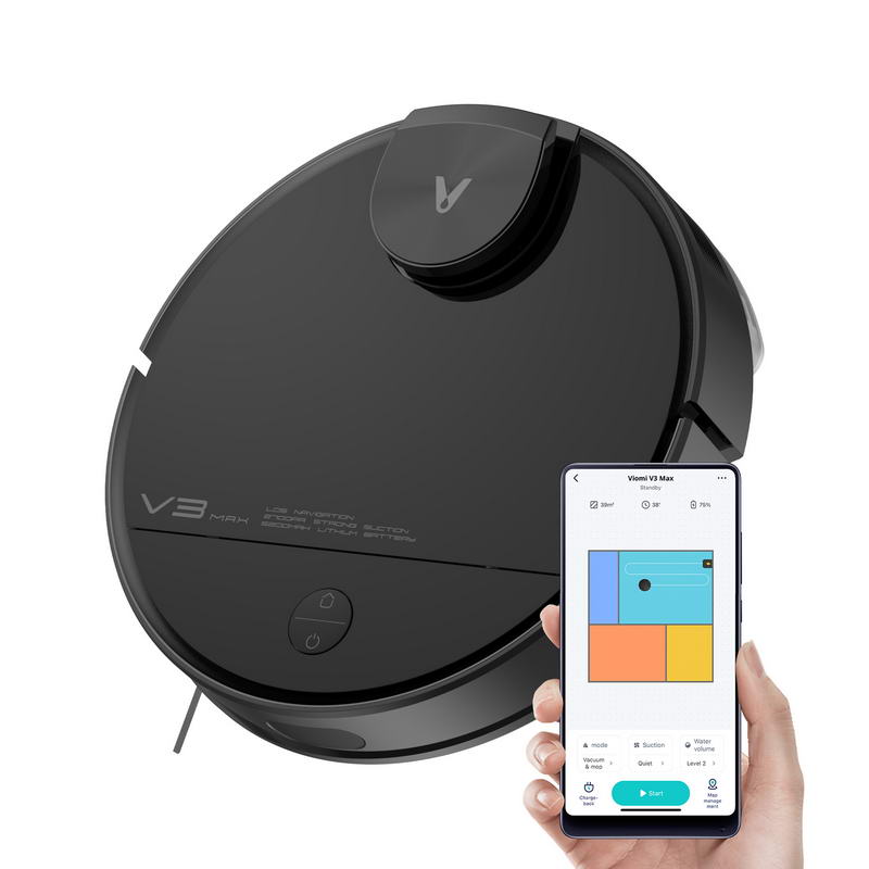 Робот-пилосос Viomi Cleaning Robot V3 Max Black