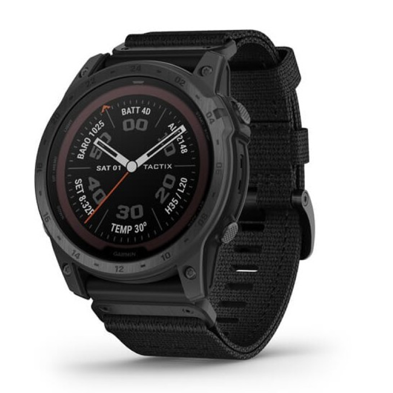 Смарт-годинник Garmin Tactix 7 Pro Edition Solar Powered Tactical GPS Watch with Nylon Band (010-02704-10/11)