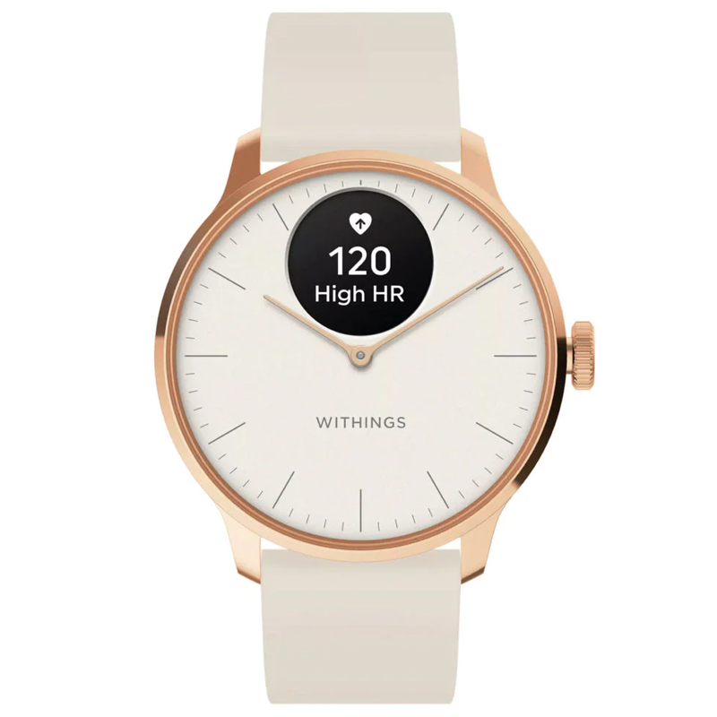 Смарт-годинник Withings Scanwatch Light 37 mm Rose Gold