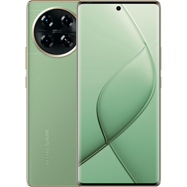 Смартфон Tecno KJ7 (Spark 20 Pro+ 8/256Gb) Magic Skin Green (4894947019135) (UA)