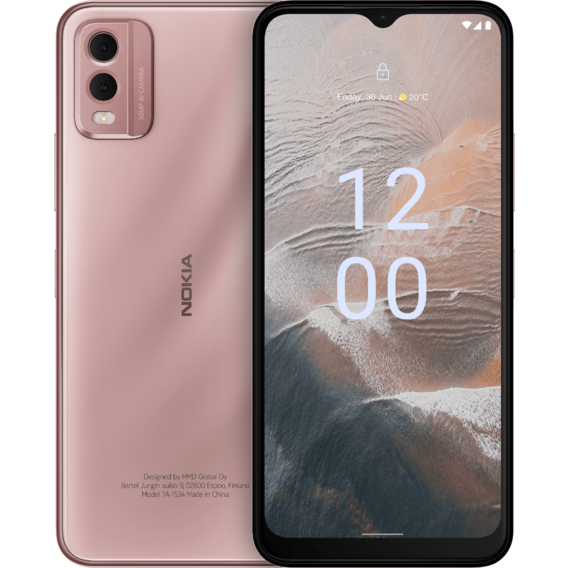 Смартфон Nokia C32 4/64GB Dual Sim Beach Pink