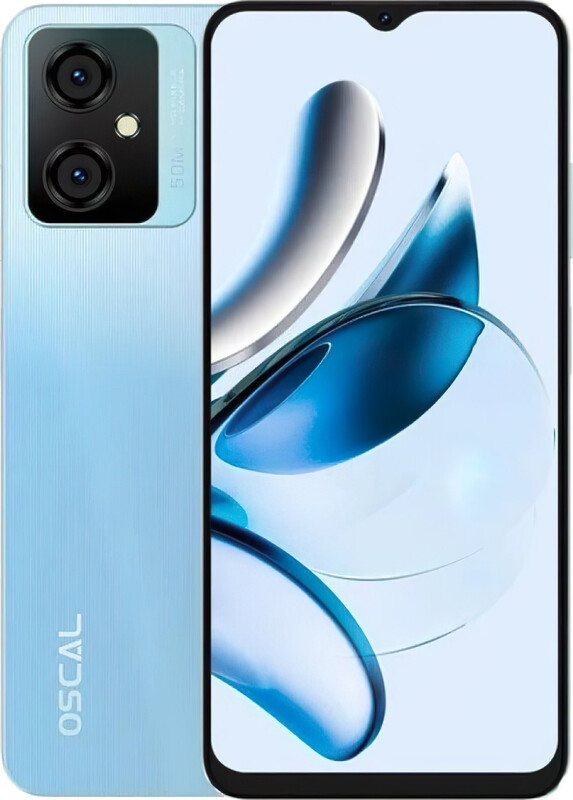 Смартфон Oscal Tiger 10 8/256GB Summer Sky Blue (UA)