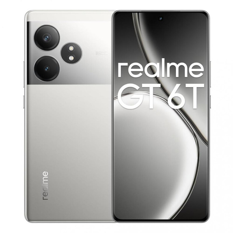 Смартфон realme GT 6T 12/256GB Fluid Silver ( EU )