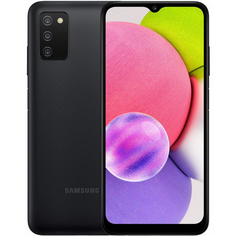 Смартфон Samsung Galaxy A03s 3/32GB Black (SM-A037FZKD)