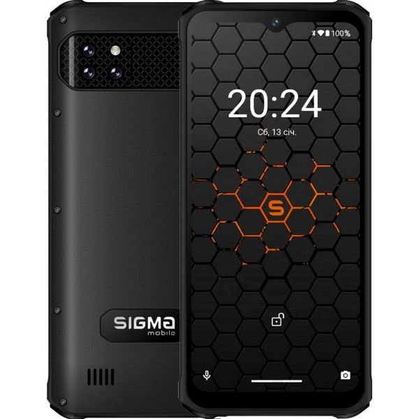 Смартфон Sigma X-treme PQ56 Black (4827798338018) (UA)