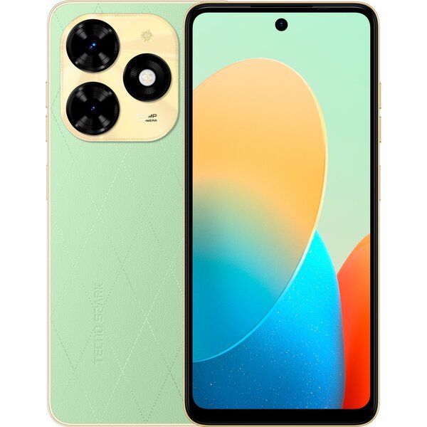 Смартфон Tecno Spark 20c BG7n 8/128GB Magic Skin Green (4894947011795) (UA)