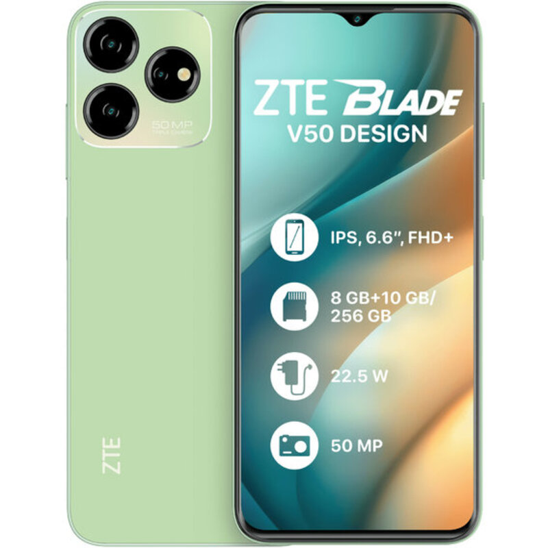 Смартфон ZTE Blade V50 Design 8/128GB Dual Sim Green (UA)