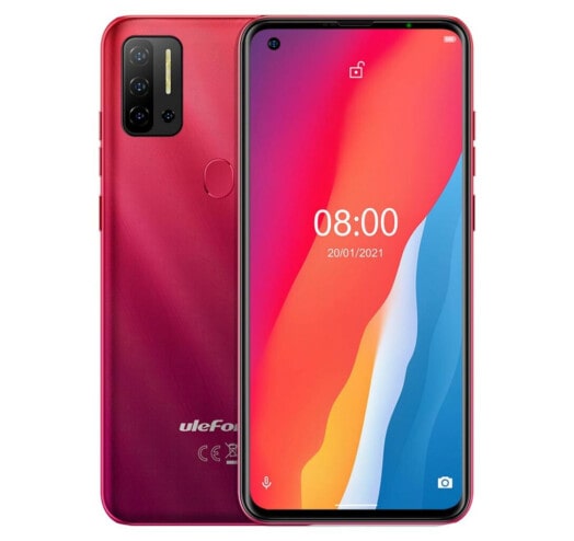 Смартфон Ulefone Note 11P 8/128GB Red (6937748734017)