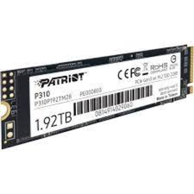 Накопичувач SSD M.2 2280 1.92TB Patriot (P310P192TM28)