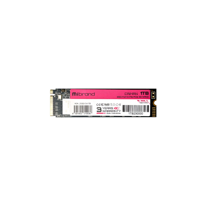 Накопичувач SSD M.2 2280 1TB Mibrand (MIM.2SSD/CA1TB)