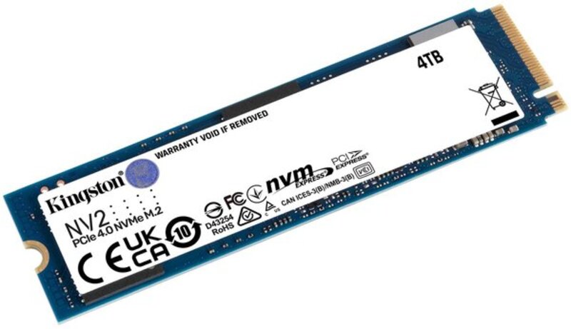 Накопичувач SSD M.2 2280 4TB Kingston (SNV2S/4000G)