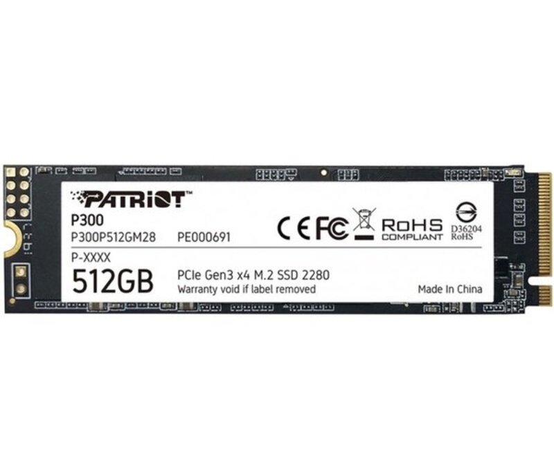 SSD накопичувач PATRIOT P300 512 GB (P300P512GM28)