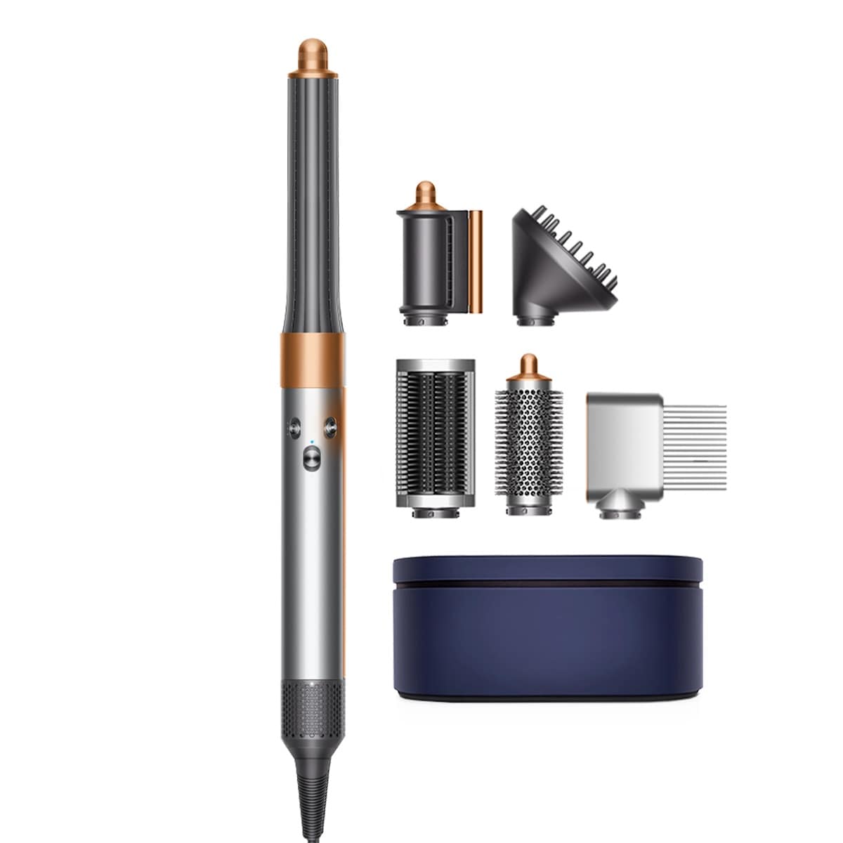 Стайлер Dyson Airwrap Multi-styler Complete Long Diffuse Nickel/Copper (453660-01)