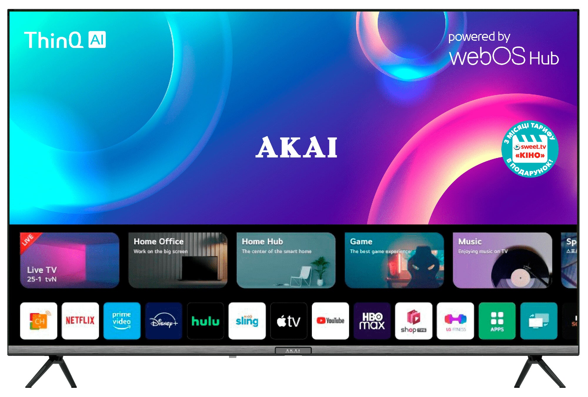 Телевизор AKAI AK55UHD22W