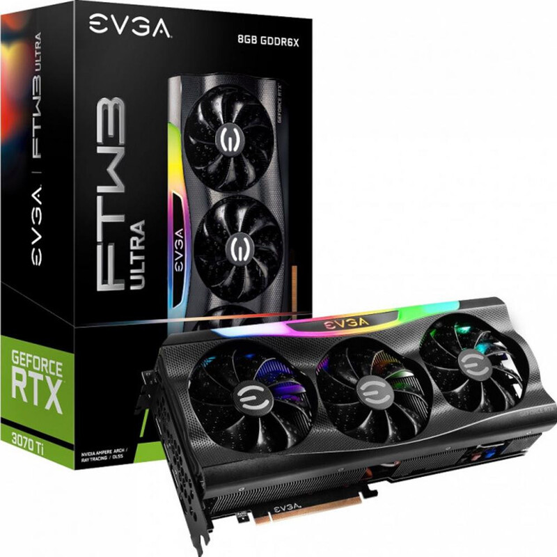 Видеокарта EVGA GeForce RTX 3070 Ti FTW3 ULTRA GAMING (08G-P5-3797-KL)