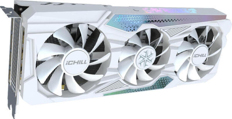 Відеокарта INNO3D GeForce RTX 4060 Ti 8GB ICHILL X3 White (C406T3-08D6X-17113280)