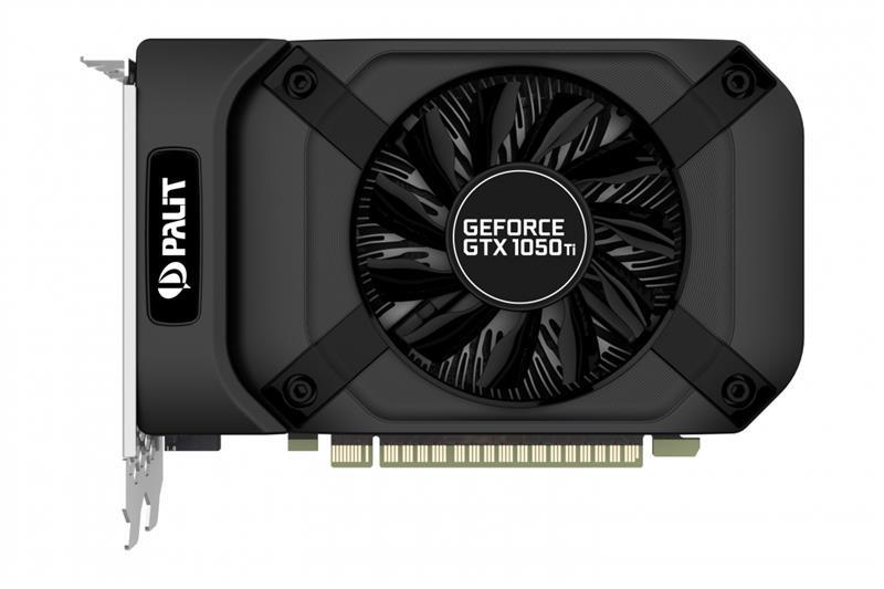 Видеокарта GF GTX 1050 Ti 4GB GDDR5 StormX Palit (NE5105T018G1-1070F)