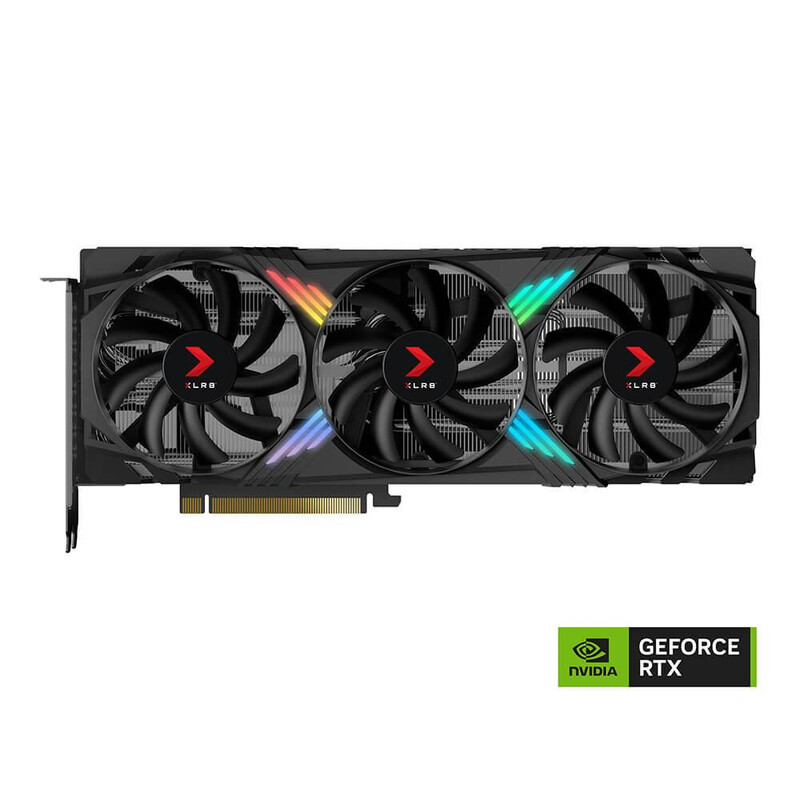 Видеокарта PNY GeForce RTX 4070 12GB XLR8 Gaming VERTO EPIC-X RGB Triple Fan DLSS 3 (VCG407012TFXXPB1)