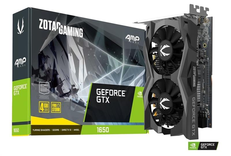 Відеокарта ZOTAC GeForce GTX 1650 4GB GDDR6 AMP Core