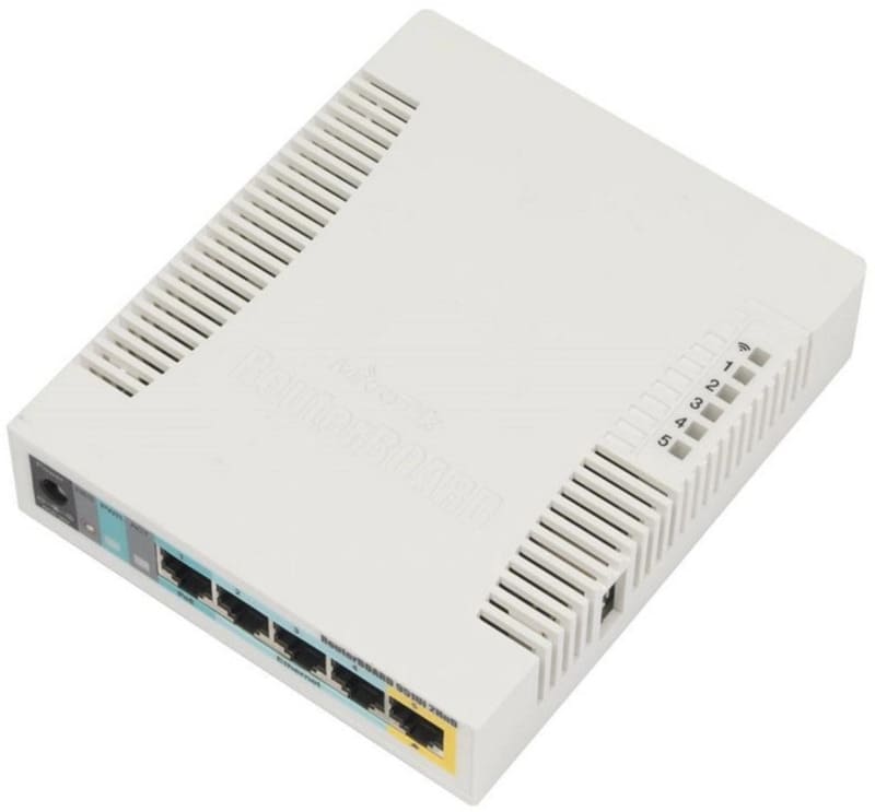 Бездротовий маршрутизатор (роутер) Mikrotik RB951Ui-2HND