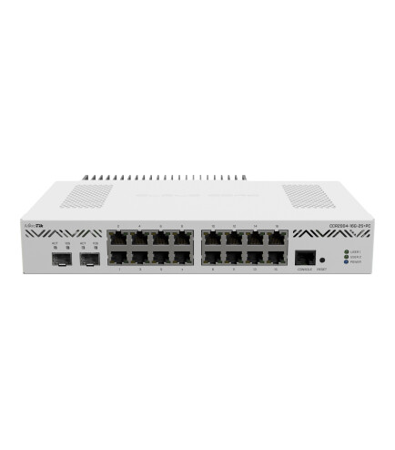 Маршрутизатор MikroTik CCR2004-16G-2S+PC (16хGE, 2xSFP+, passive cooling, L6)