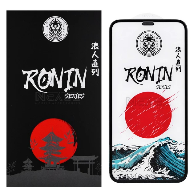 Защитное стекло FULL SCREEN KAIJU GLASS Ronin Series iPhone X/Xs/11 Pro