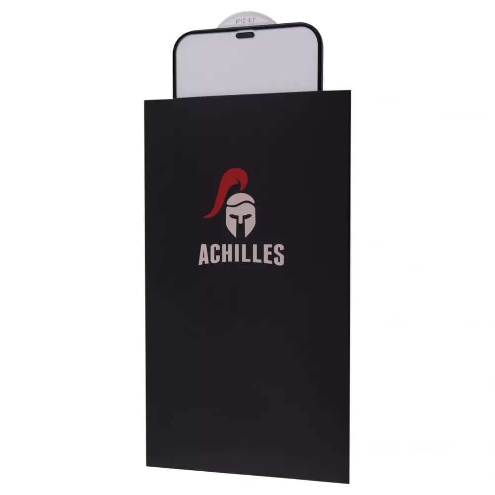 Защитное стекло FULL SCREEN ACHILLES iPhone 12/12 Pro (black)