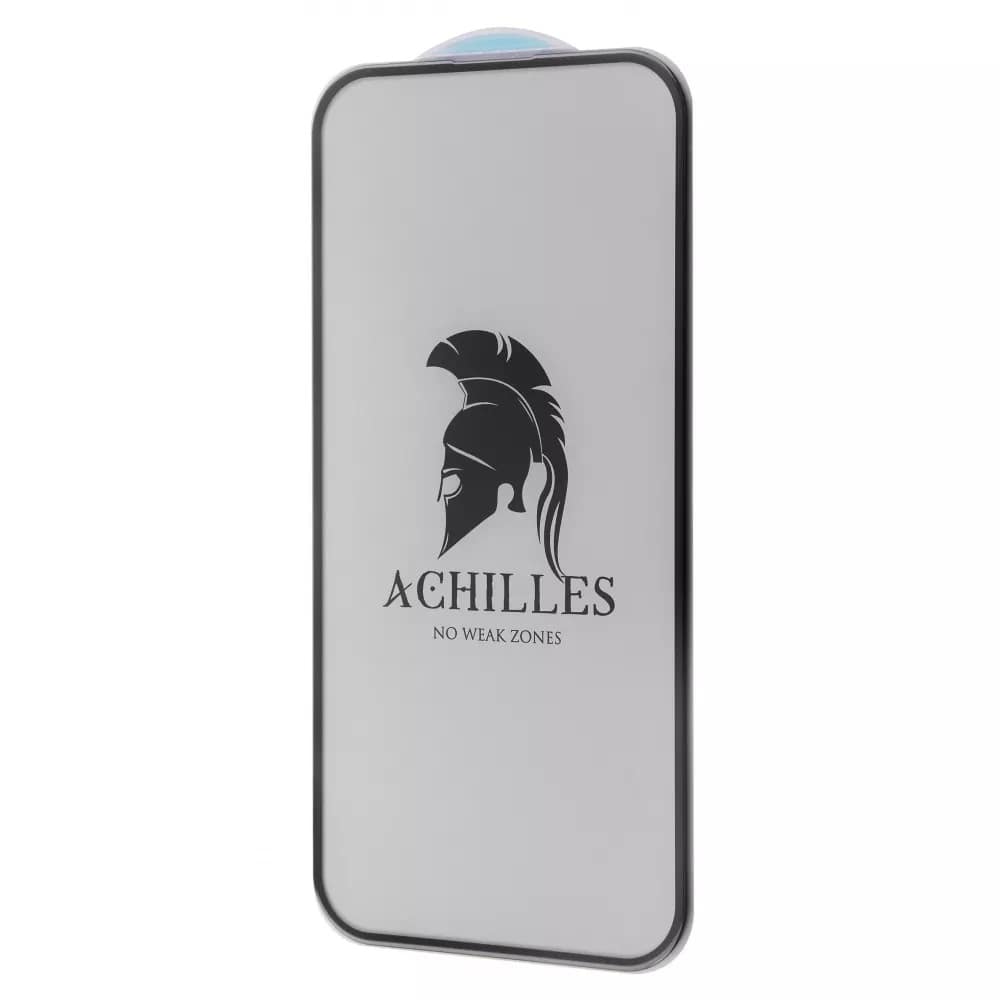 Захисне скло FULL SCREEN ACHILLES iPhone 15 (black)