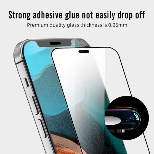 Захисте скло з рамкою iLera DeLuxe FullCover Glass for iPhone 12 Pro 6.1