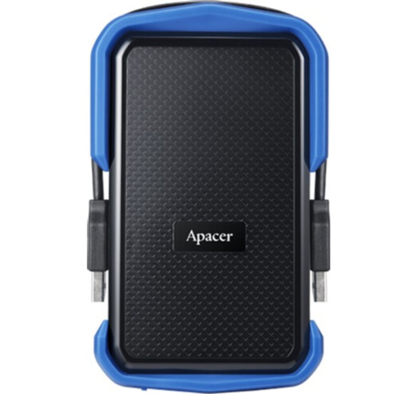 Зовнішній жорсткий диск 2.5" USB 1.0TB Apacer AC631 Black/Blue (AP1TBAC631U-1)