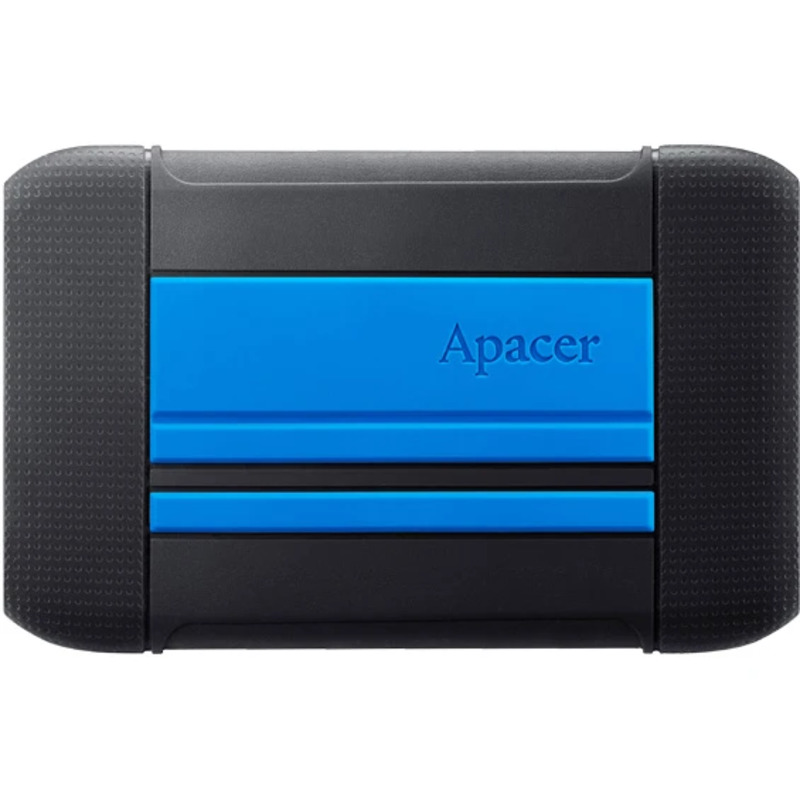 Внешний жесткий диск 2.5" USB 2.0TB Apacer AC633 Black/Blue (AP2TBAC633U-1)