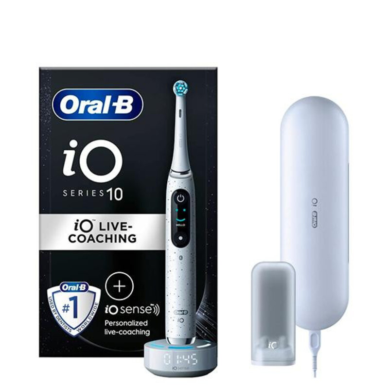 Электрическая зубная щетка Oral-B iO Series 10 Stardust White Europe